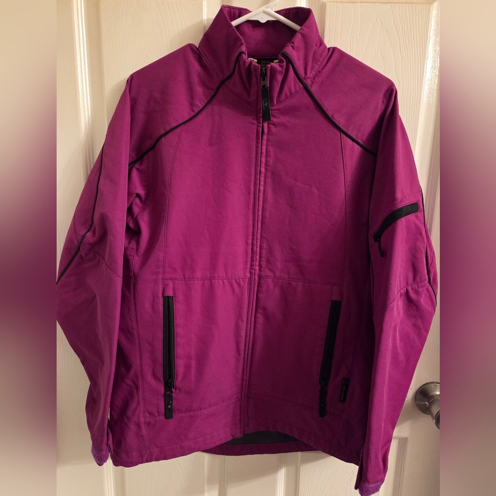 North End Fushia Purple Softshell Jacket